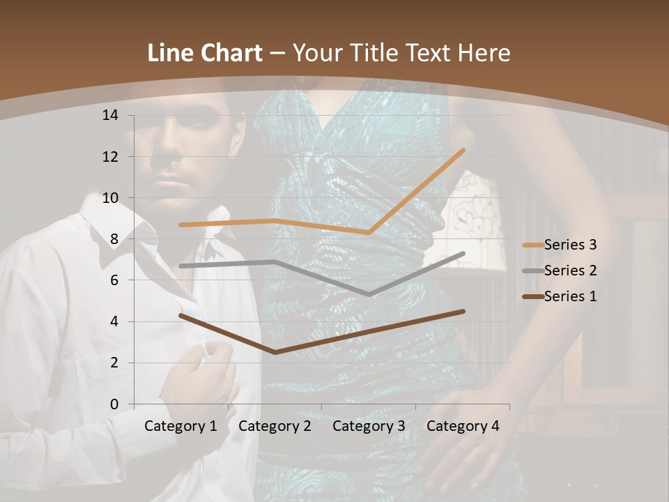 Bedroom Lingerie People PowerPoint Template