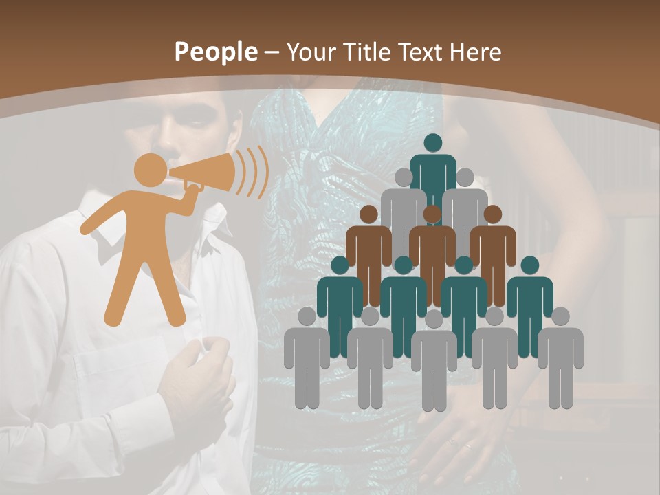 Bedroom Lingerie People PowerPoint Template