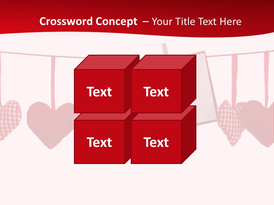 Holiday Letter Decoration PowerPoint Template