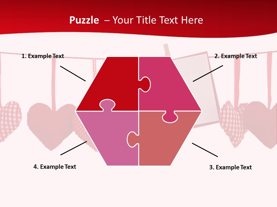 Holiday Letter Decoration PowerPoint Template