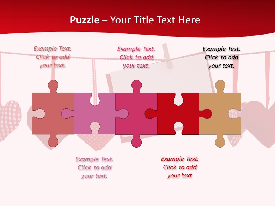 Holiday Letter Decoration PowerPoint Template