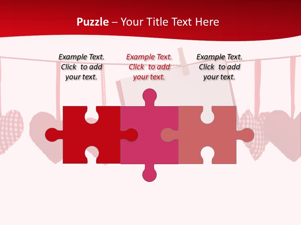 Holiday Letter Decoration PowerPoint Template