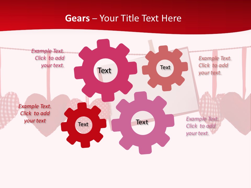 Holiday Letter Decoration PowerPoint Template