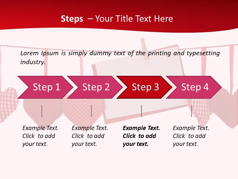 Holiday Letter Decoration PowerPoint Template