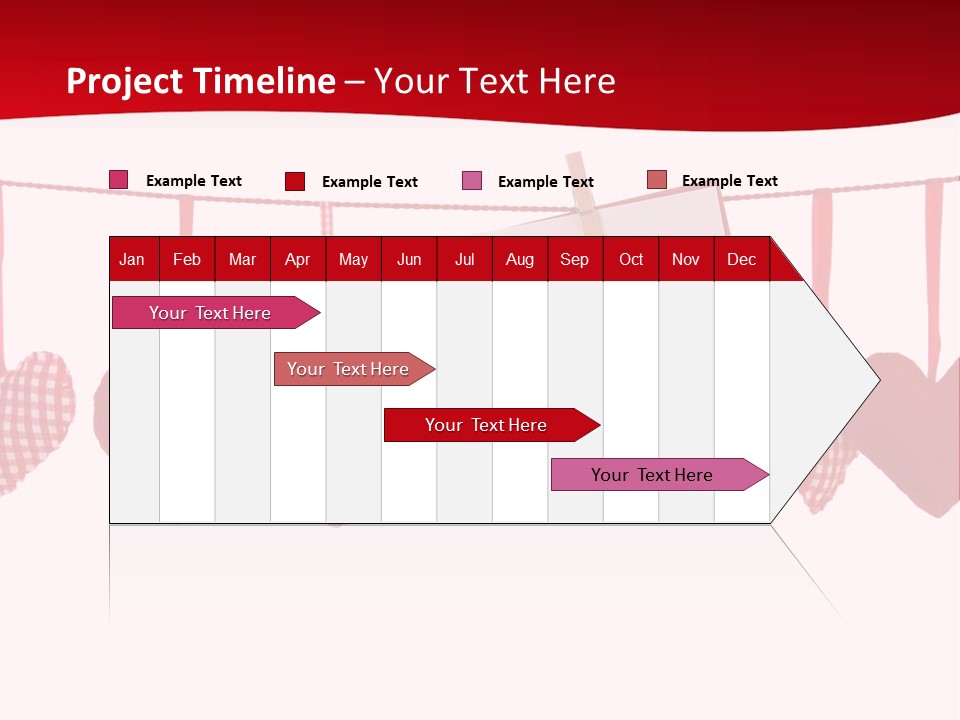 Holiday Letter Decoration PowerPoint Template