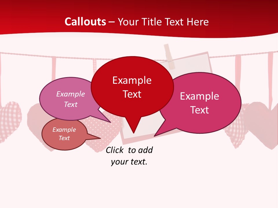 Holiday Letter Decoration PowerPoint Template