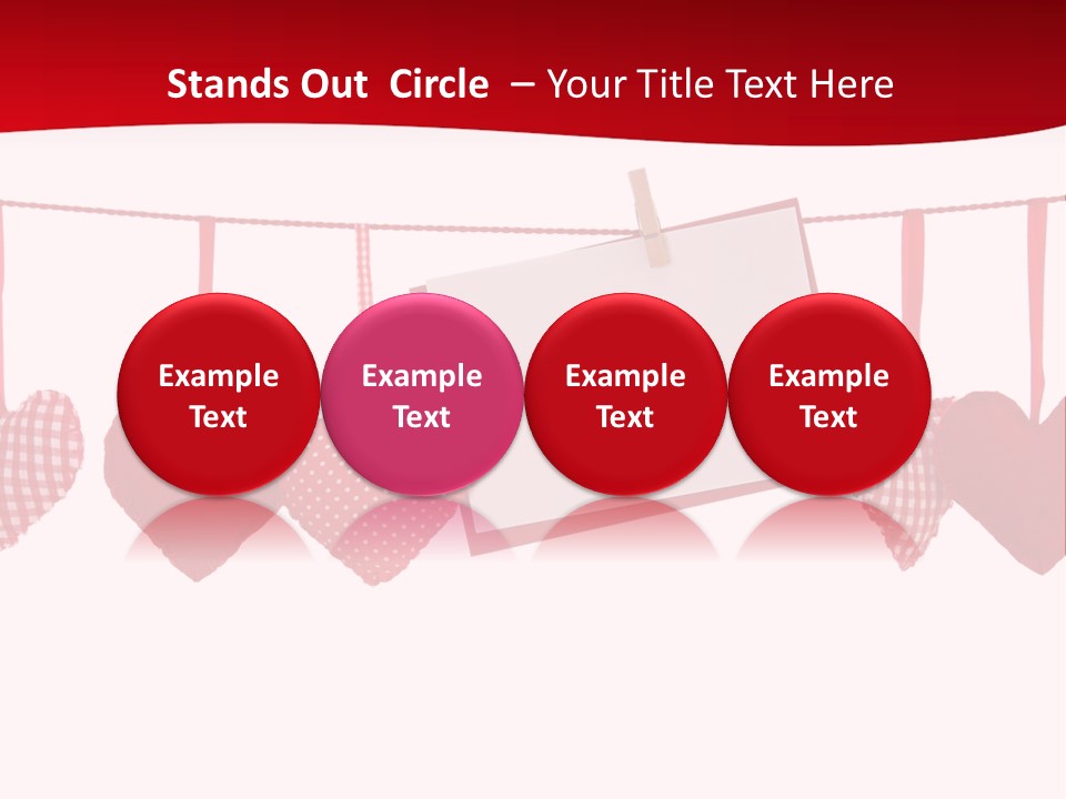 Holiday Letter Decoration PowerPoint Template