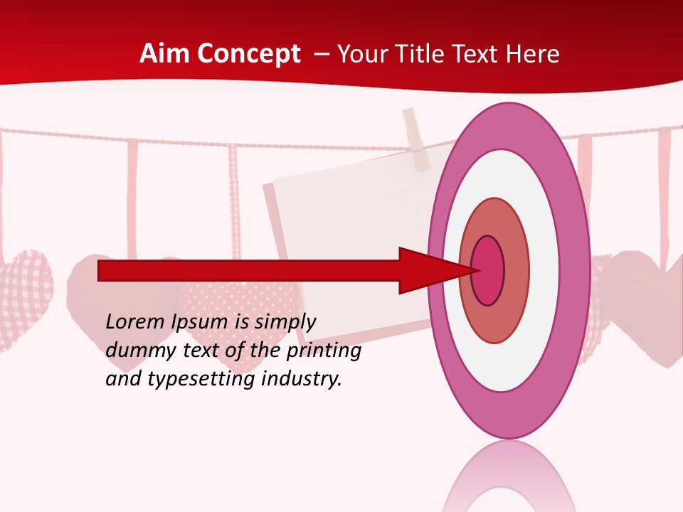 Holiday Letter Decoration PowerPoint Template