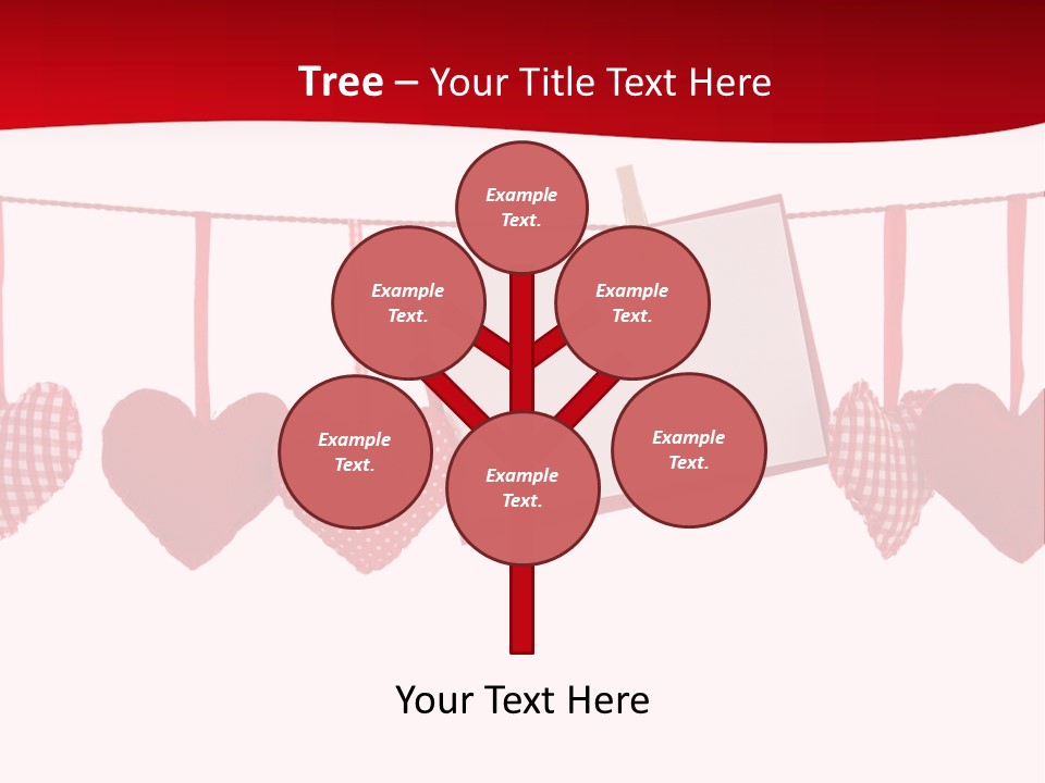 Holiday Letter Decoration PowerPoint Template