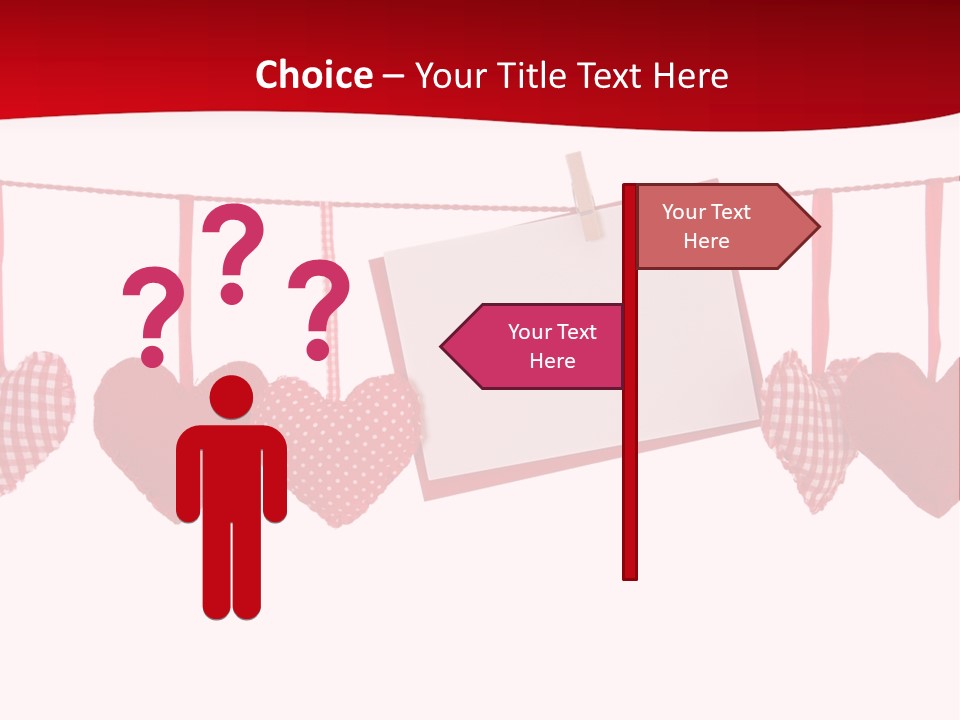 Holiday Letter Decoration PowerPoint Template