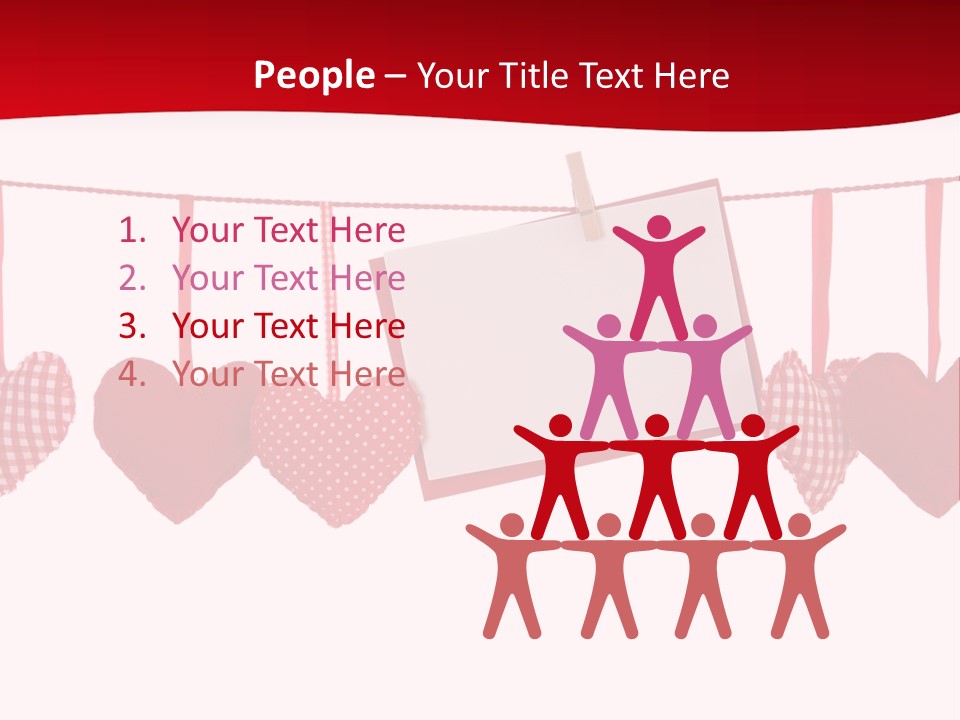 Holiday Letter Decoration PowerPoint Template