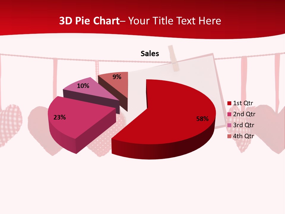 Holiday Letter Decoration PowerPoint Template