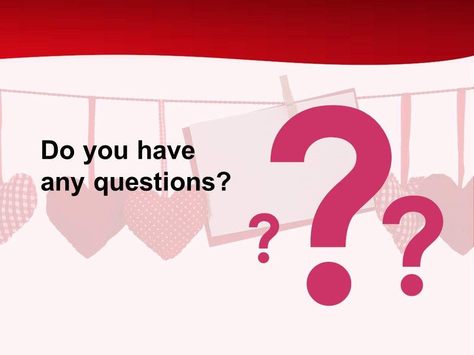 Holiday Letter Decoration PowerPoint Template