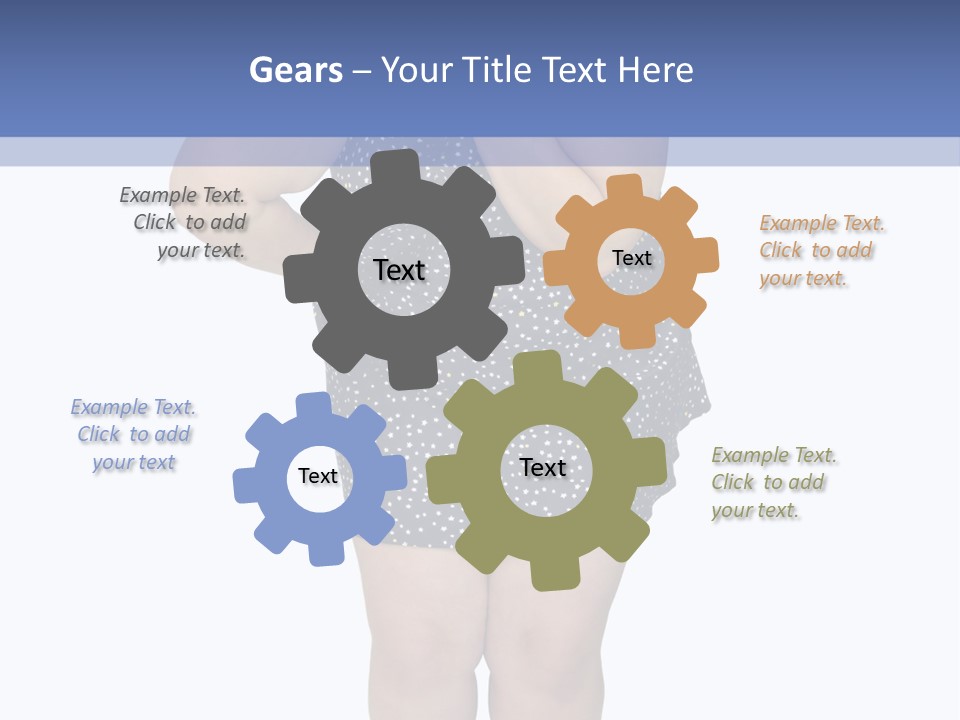 White Health Gluttonous PowerPoint Template