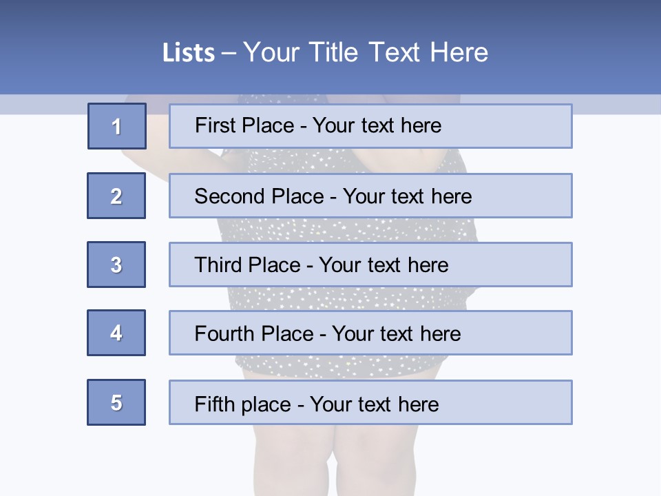 White Health Gluttonous PowerPoint Template