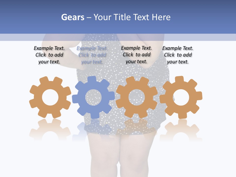 White Health Gluttonous PowerPoint Template