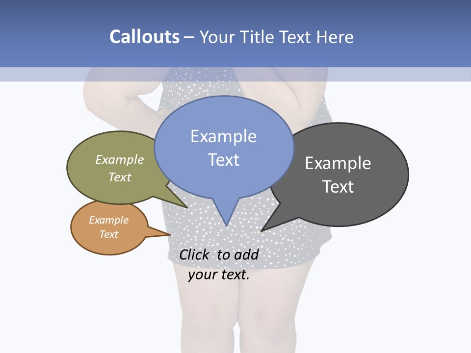 White Health Gluttonous PowerPoint Template