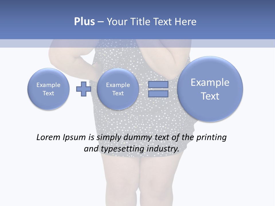 White Health Gluttonous PowerPoint Template