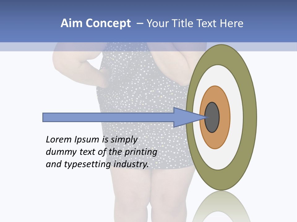 White Health Gluttonous PowerPoint Template