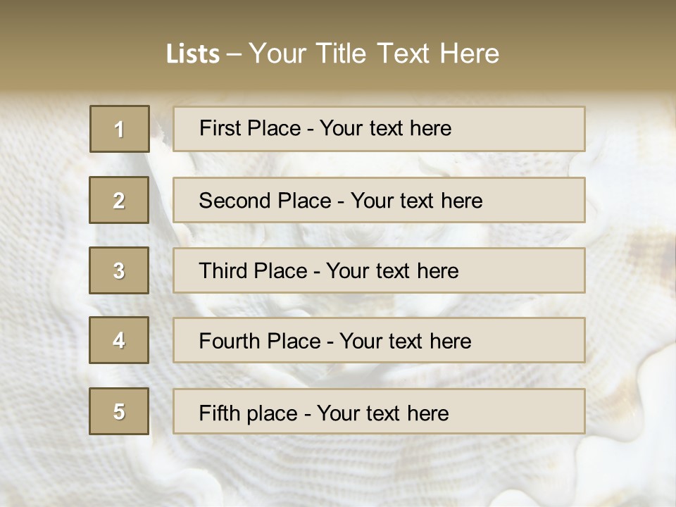 Species Background Tender PowerPoint Template