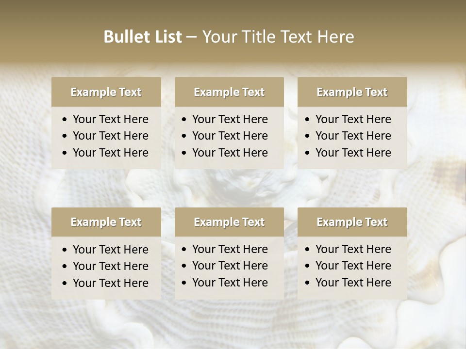 Species Background Tender PowerPoint Template