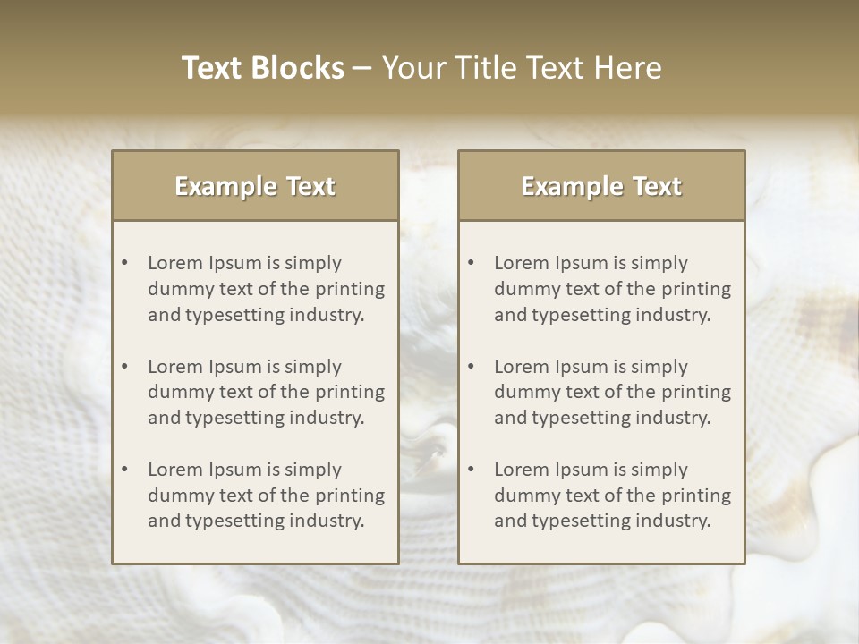Species Background Tender PowerPoint Template