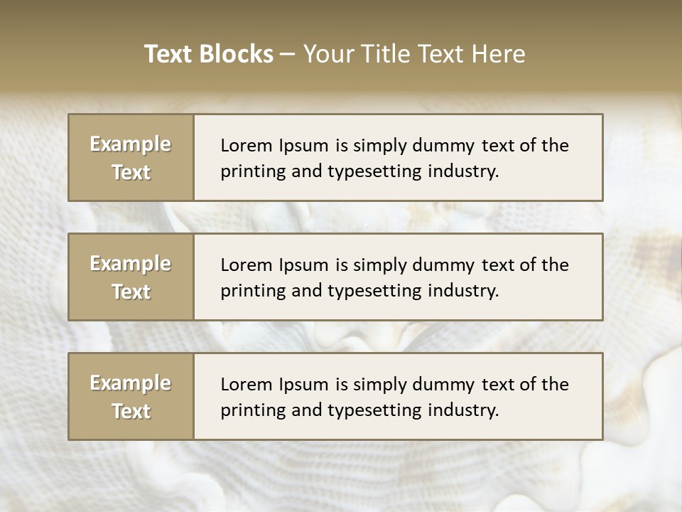 Species Background Tender PowerPoint Template