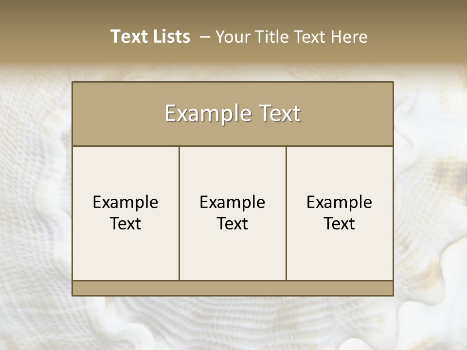 Species Background Tender PowerPoint Template