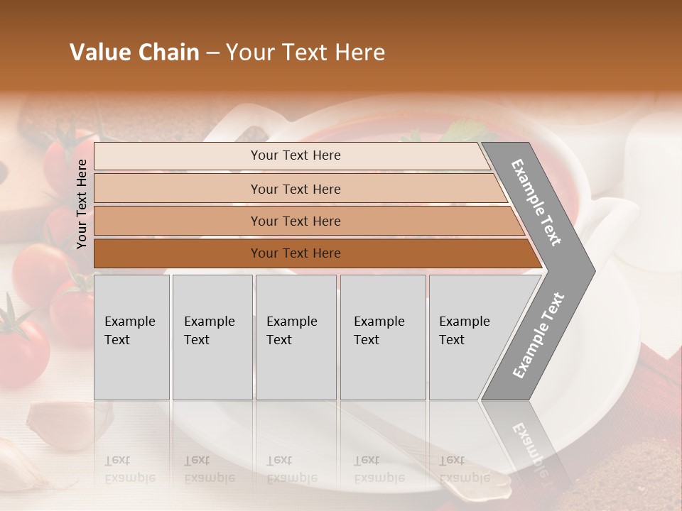 Dishware Red Beet Beetroot PowerPoint Template