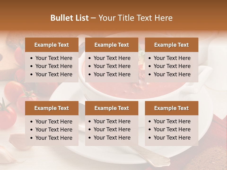 Dishware Red Beet Beetroot PowerPoint Template