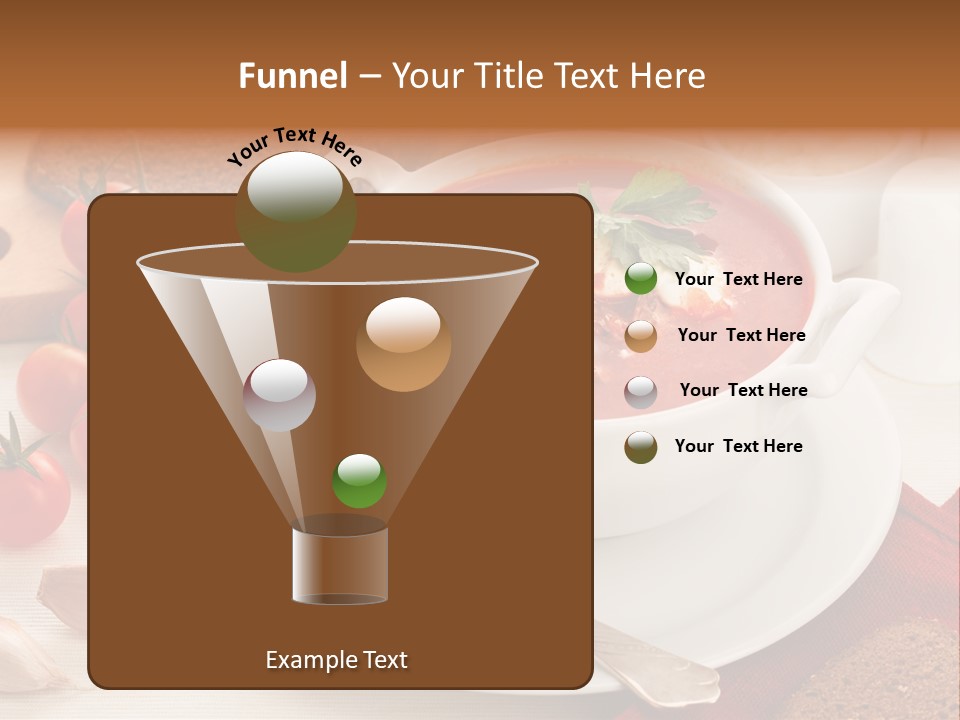 Dishware Red Beet Beetroot PowerPoint Template