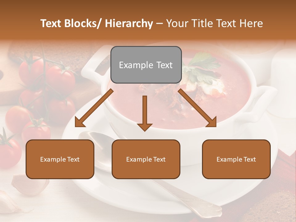 Dishware Red Beet Beetroot PowerPoint Template