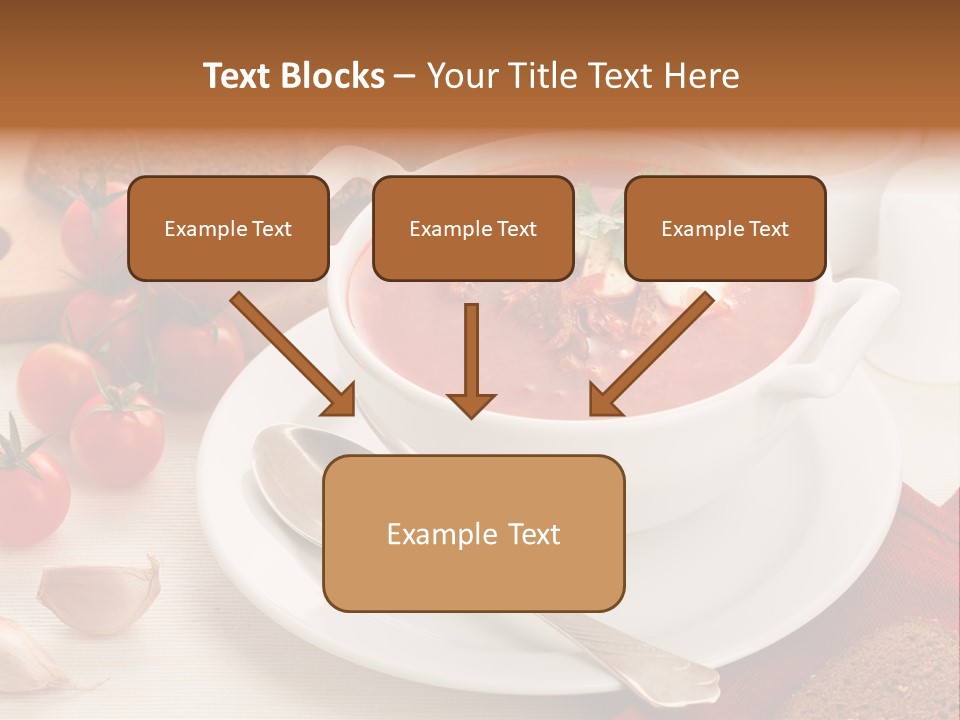 Dishware Red Beet Beetroot PowerPoint Template