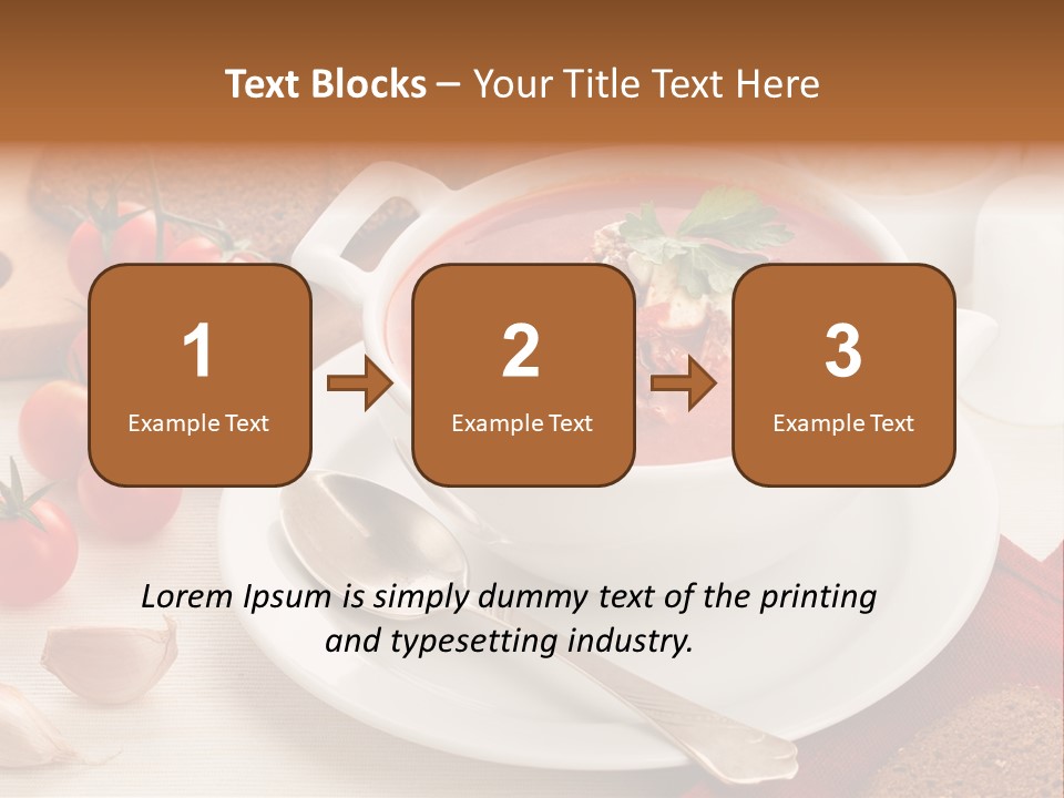 Dishware Red Beet Beetroot PowerPoint Template