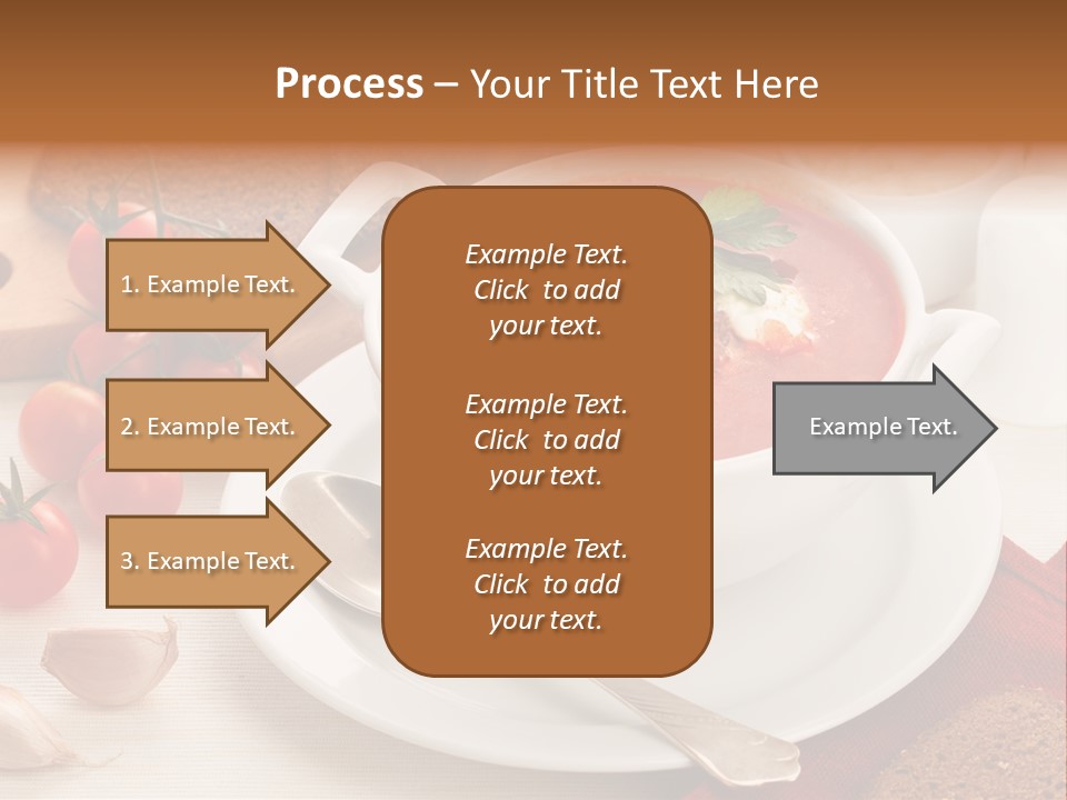 Dishware Red Beet Beetroot PowerPoint Template