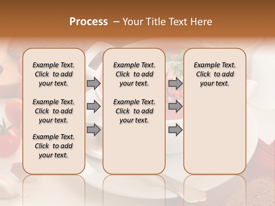Dishware Red Beet Beetroot PowerPoint Template