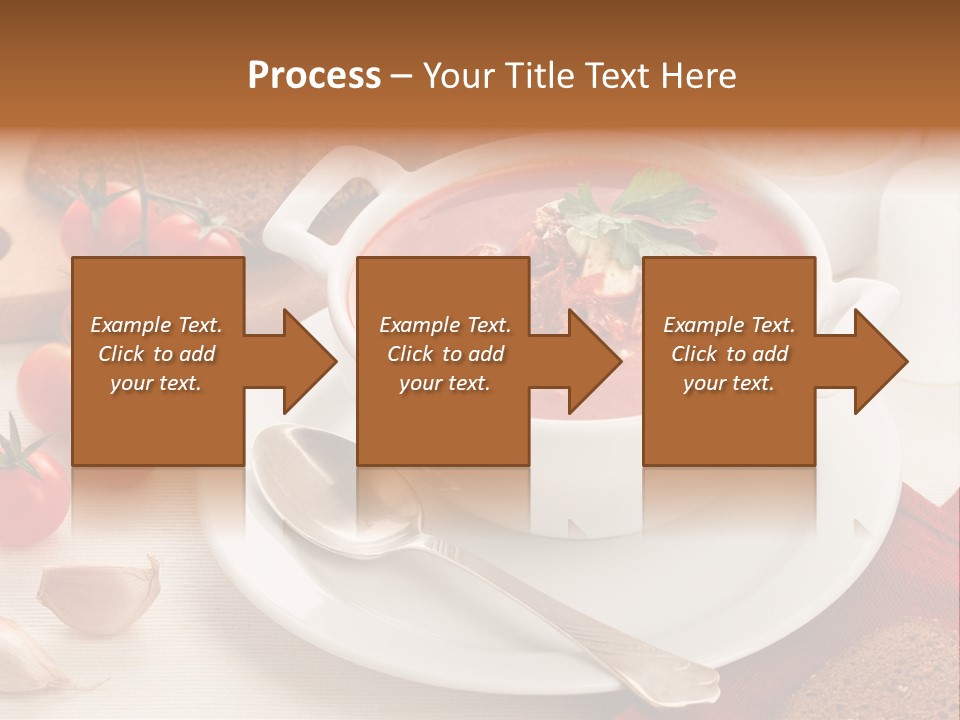 Dishware Red Beet Beetroot PowerPoint Template