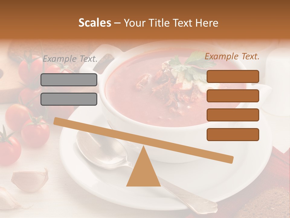 Dishware Red Beet Beetroot PowerPoint Template