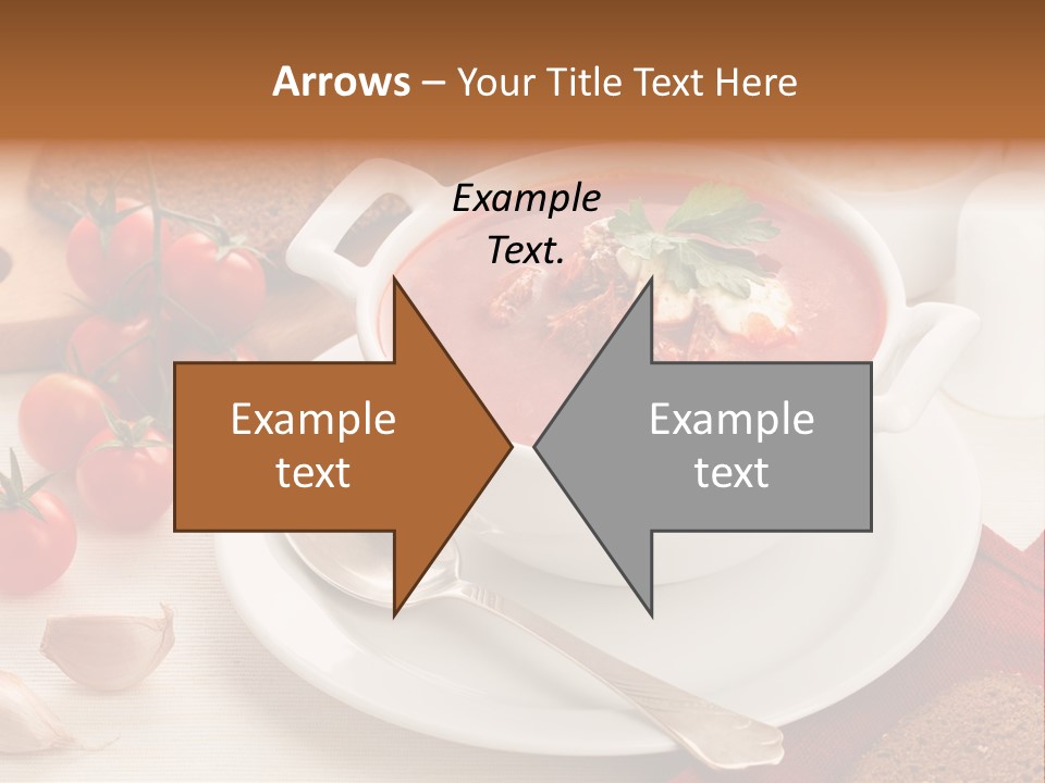 Dishware Red Beet Beetroot PowerPoint Template