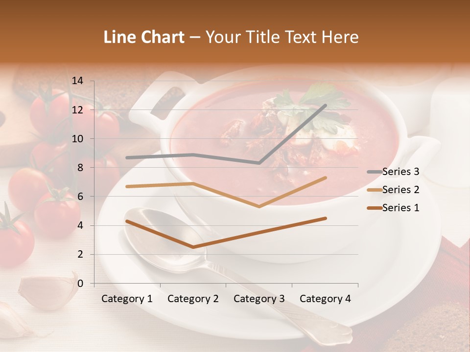 Dishware Red Beet Beetroot PowerPoint Template