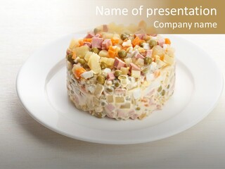 Carrot Freshness Gourmet PowerPoint Template