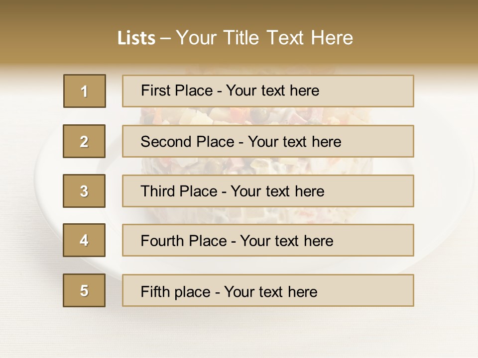 Carrot Freshness Gourmet PowerPoint Template