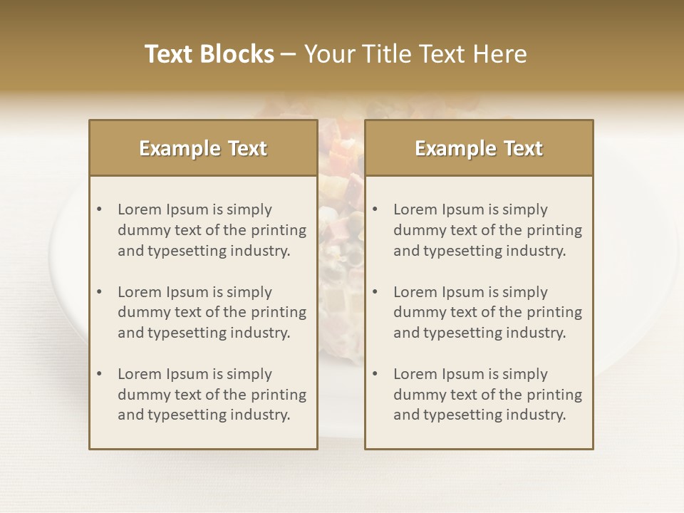 Carrot Freshness Gourmet PowerPoint Template