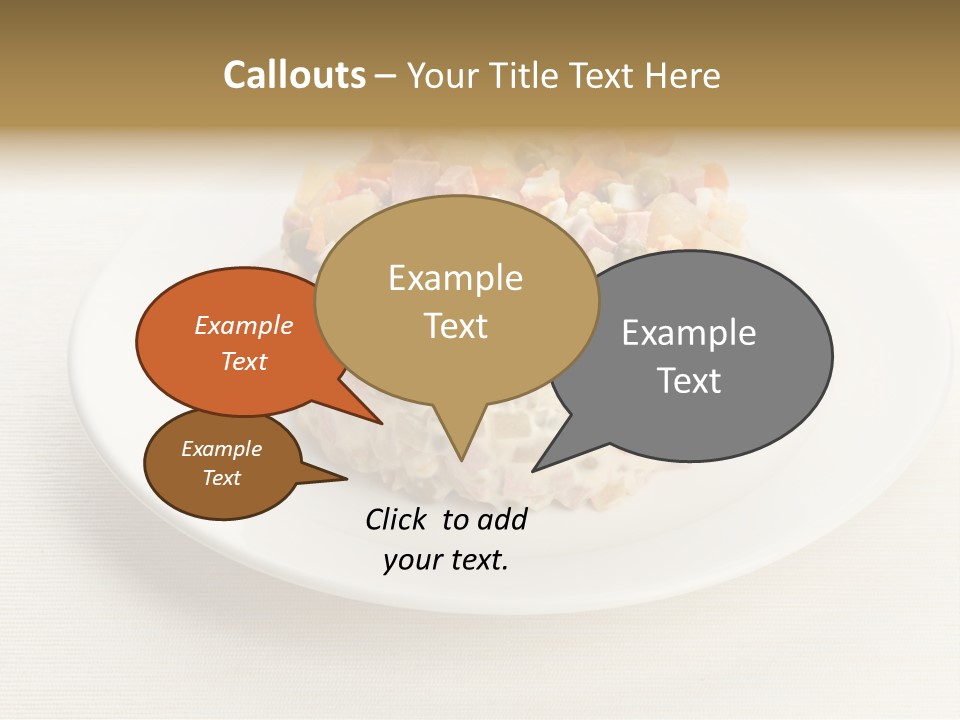 Carrot Freshness Gourmet PowerPoint Template