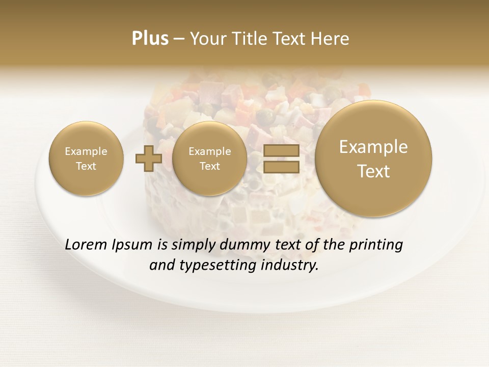 Carrot Freshness Gourmet PowerPoint Template