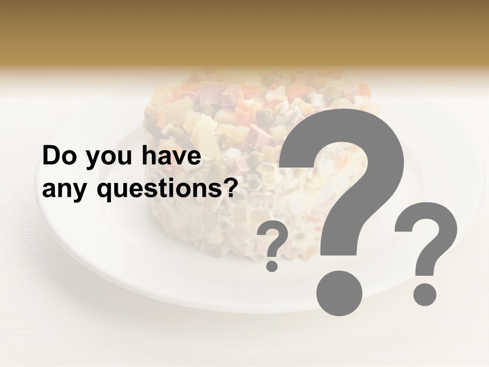 Carrot Freshness Gourmet PowerPoint Template