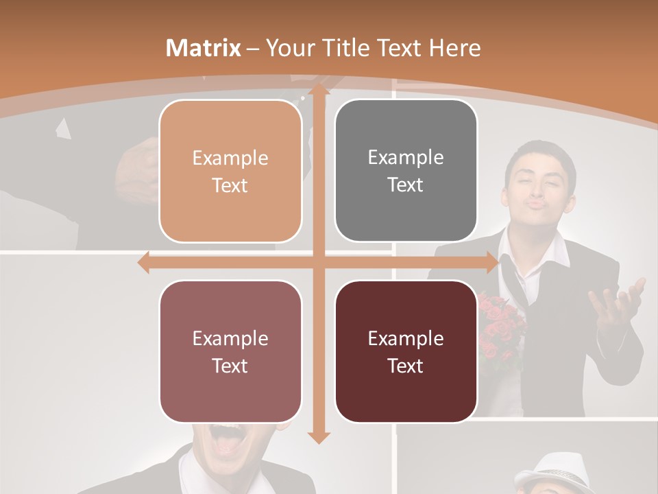 Valentine Caucasian Young PowerPoint Template