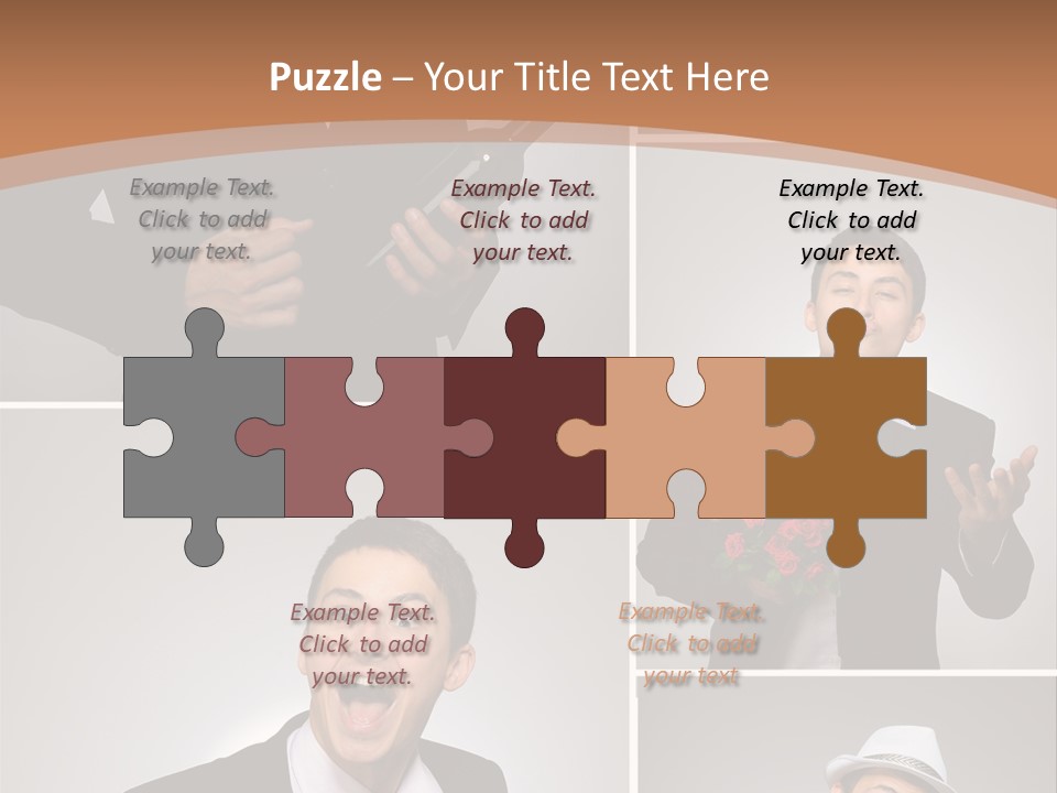 Valentine Caucasian Young PowerPoint Template