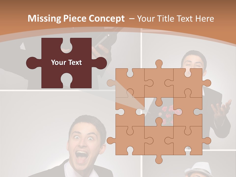 Valentine Caucasian Young PowerPoint Template