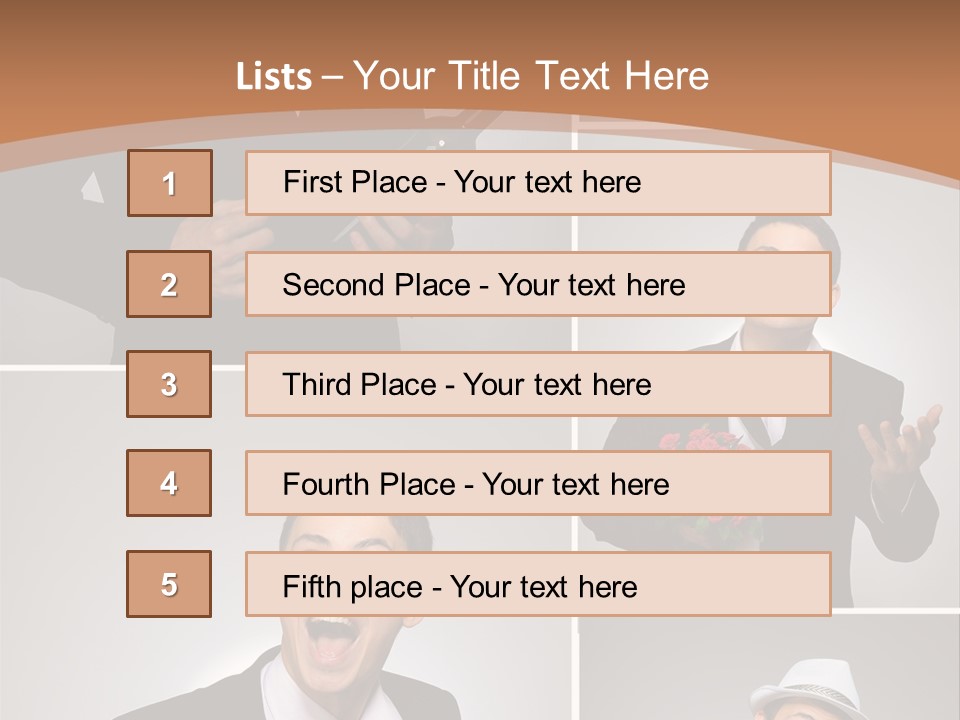 Valentine Caucasian Young PowerPoint Template